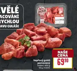 Billa Vepřový guláš porcovaný nabídka
