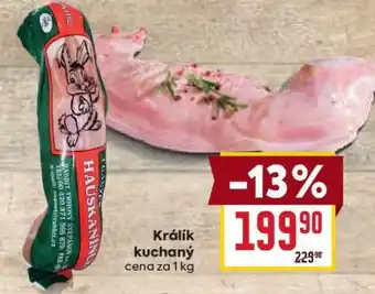 Billa Králík kuchaný nabídka