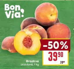 Billa Broskve nabídka