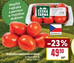 Billa Rajčata salátová oválná nabídka