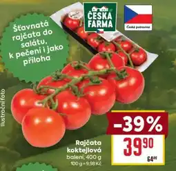 Billa Rajčata koktejlová nabídka