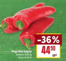 Billa Paprika kapie nabídka