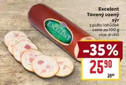 Billa Excelent tavený uzený sýr nabídka