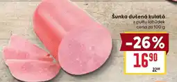 Billa Šunka dušená kulatá nabídka