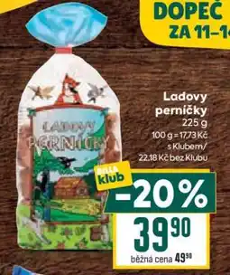 Billa Ladovy perníčky nabídka