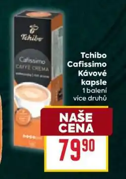Billa Tchibo Cafissimo Kávové kapsle nabídka