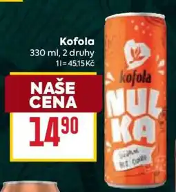 Billa Kofola nabídka