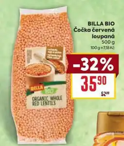 Billa BILLA BIO Čočka červená loupaná nabídka
