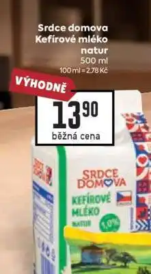 Billa Srdce domova Kefírové mléko natur nabídka