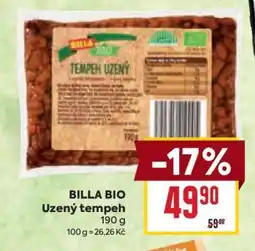Billa BILLA BIO Uzený tempeh nabídka