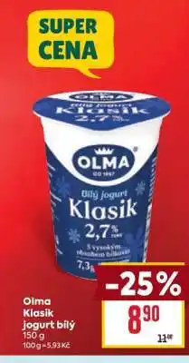 Billa Olma Klasik jogurt bílý nabídka