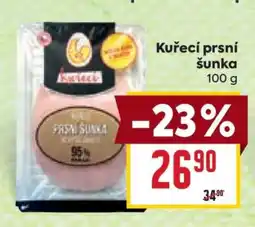 Billa Kuřecí prsní šunka nabídka
