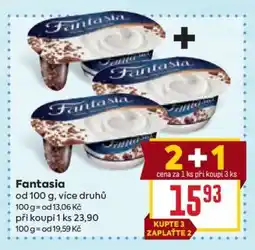 Billa Fantasia nabídka