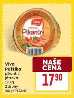 Billa Viva Paštika nabídka