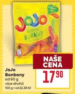 Billa JOJO bonbony nabídka