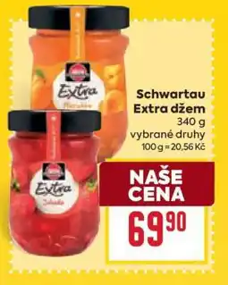 Billa Schwartau Extra džem nabídka