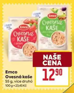 Billa Emco ovesná kaše nabídka