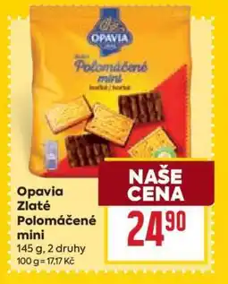 Billa Opavia Zlaté Polomáčené mini nabídka