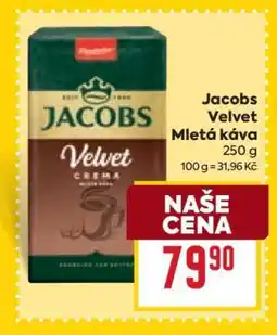Billa Jacobs Velvet Mletá káva nabídka
