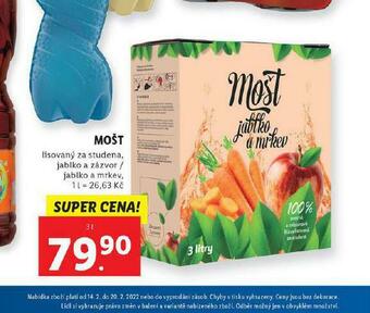 Lidl Mošt nabídka
