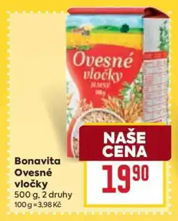 Billa BonaVita Ovesné vločky nabídka