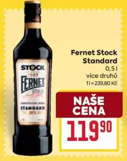 Billa FERNET STOCK STANDARD nabídka