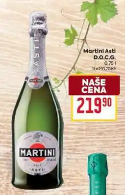 Billa Martini Asti D.O.C.G nabídka