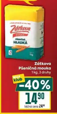 Billa Zátkova Pšeničná mouka nabídka