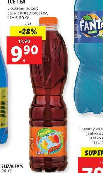 Lidl Ice tea nabídka