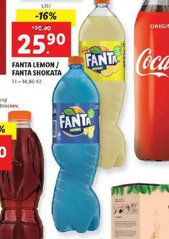 Lidl Fanta lemon nabídka