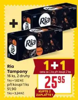 Billa Ria Tampony nabídka