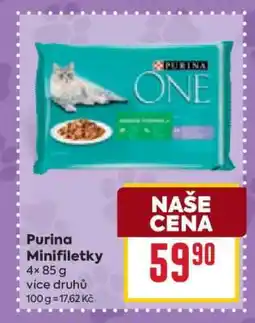 Billa Purina Minifiletky nabídka