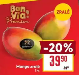 Billa Mango zralé nabídka