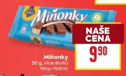 Billa Miňonky nabídka