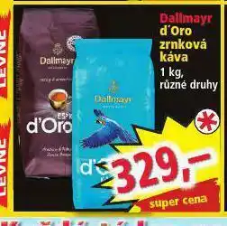 Norma Dailmayr zrnková káva nabídka