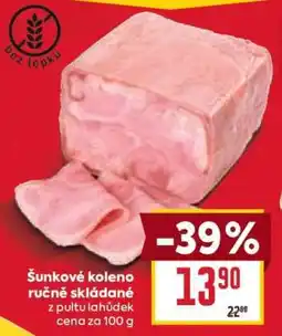 Billa Šunkové koleno ručně skládané nabídka