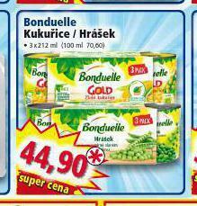 Norma Bonduelle hrášek nabídka