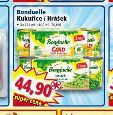 Norma Bonduelle kukuřice nabídka