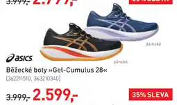 Intersport Asics běžcké boty gel-cumulus 28 nabídka