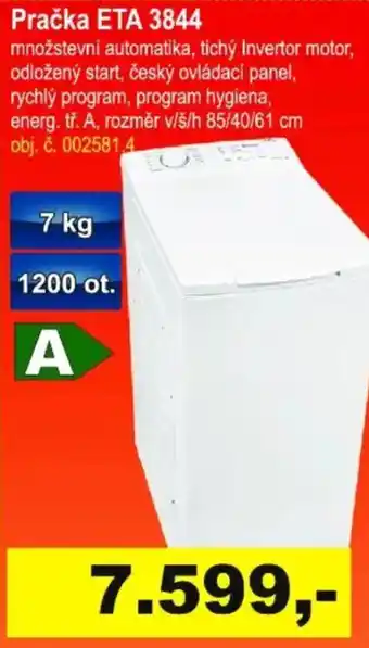 Pračka ETA 3844