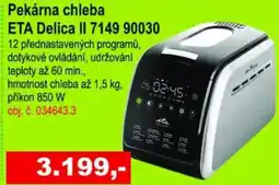 Elektro Spáčil Eta Delica II 7149 90030 nabídka