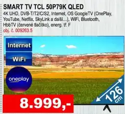 Elektro Spáčil Tcl smart tv 50p79k qled nabídka