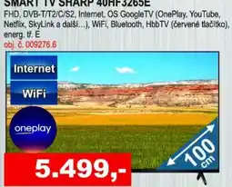 Elektro Spáčil Sharp smart tv 40hf3265e nabídka