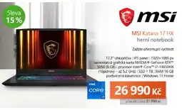 Expert msi katana 17 hx nabídka