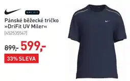 Intersport Nike pánské běžecke tričko DriFit UV Miler nabídka