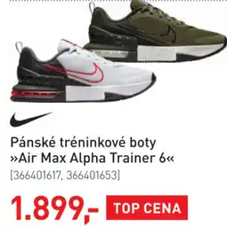 Intersport Nike pánské tréninkové boty air max alpha trainer 6 nabídka