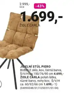 Möbelix Židle carla nabídka