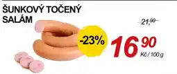 ZEMAN Šunkový točený salám nabídka