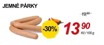 Jemné párky
