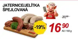 ZEMAN Jaternice/jelítka špejlovaná nabídka